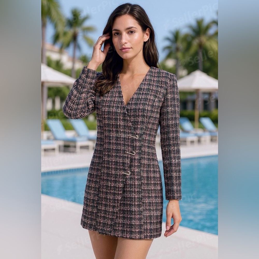 NWT ZARA AW21 STRUCTURED BLAZER DRESS